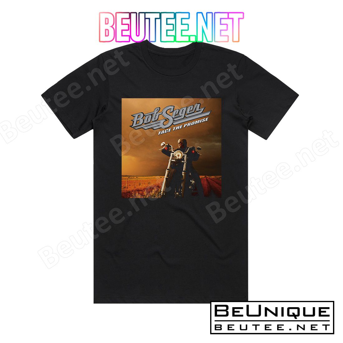 Bob Seger Face The Promise Album Cover T-Shirt
