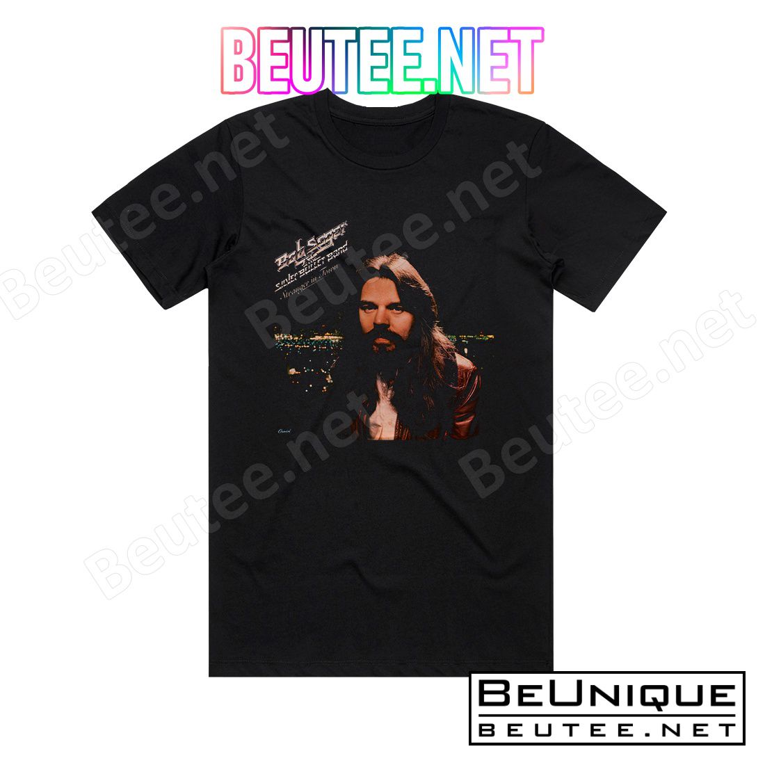 Bob Seger and The Silver Bullet Band Stranger In Town Album Cover T-Shirt