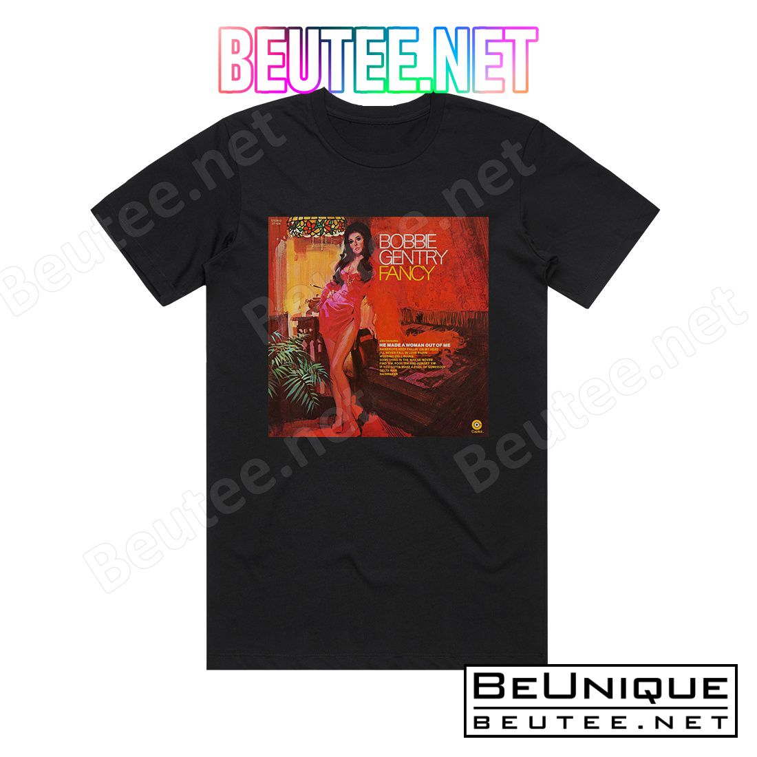 Bobbie Gentry Fancy Album Cover T-Shirt