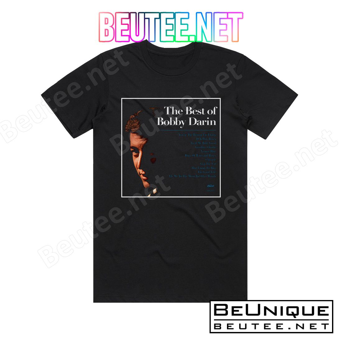Bobby Darin Best Of Bobby Darin Album Cover T-Shirt