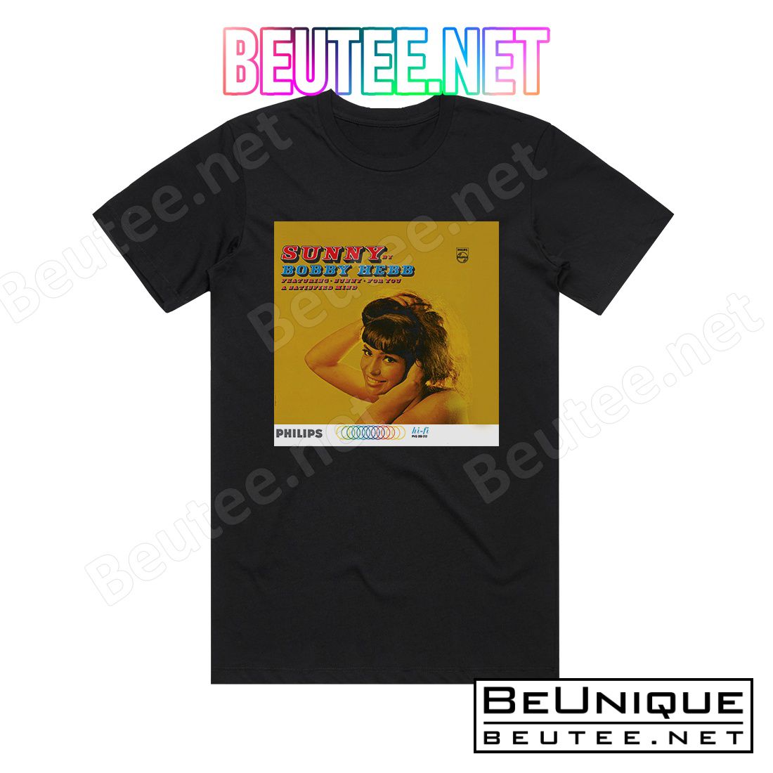 Bobby Hebb Sunny 2 Album Cover T-Shirt