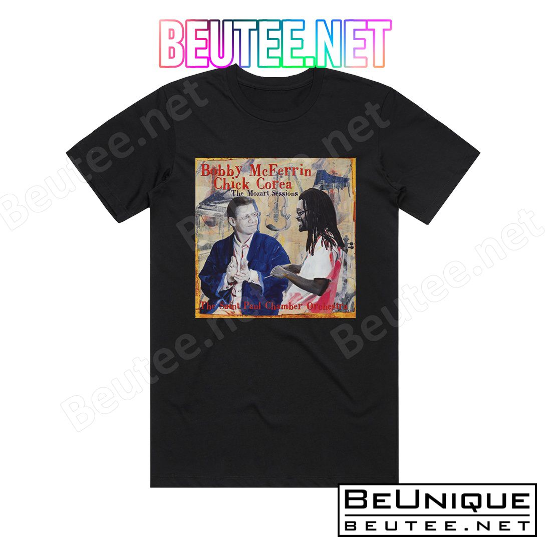 Bobby McFerrin The Mozart Sessions Album Cover T-Shirt