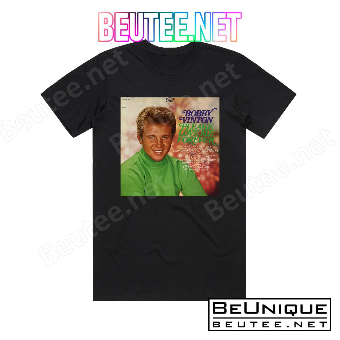 Bobby Vinton Please Love Me Forever Album Cover T-Shirt