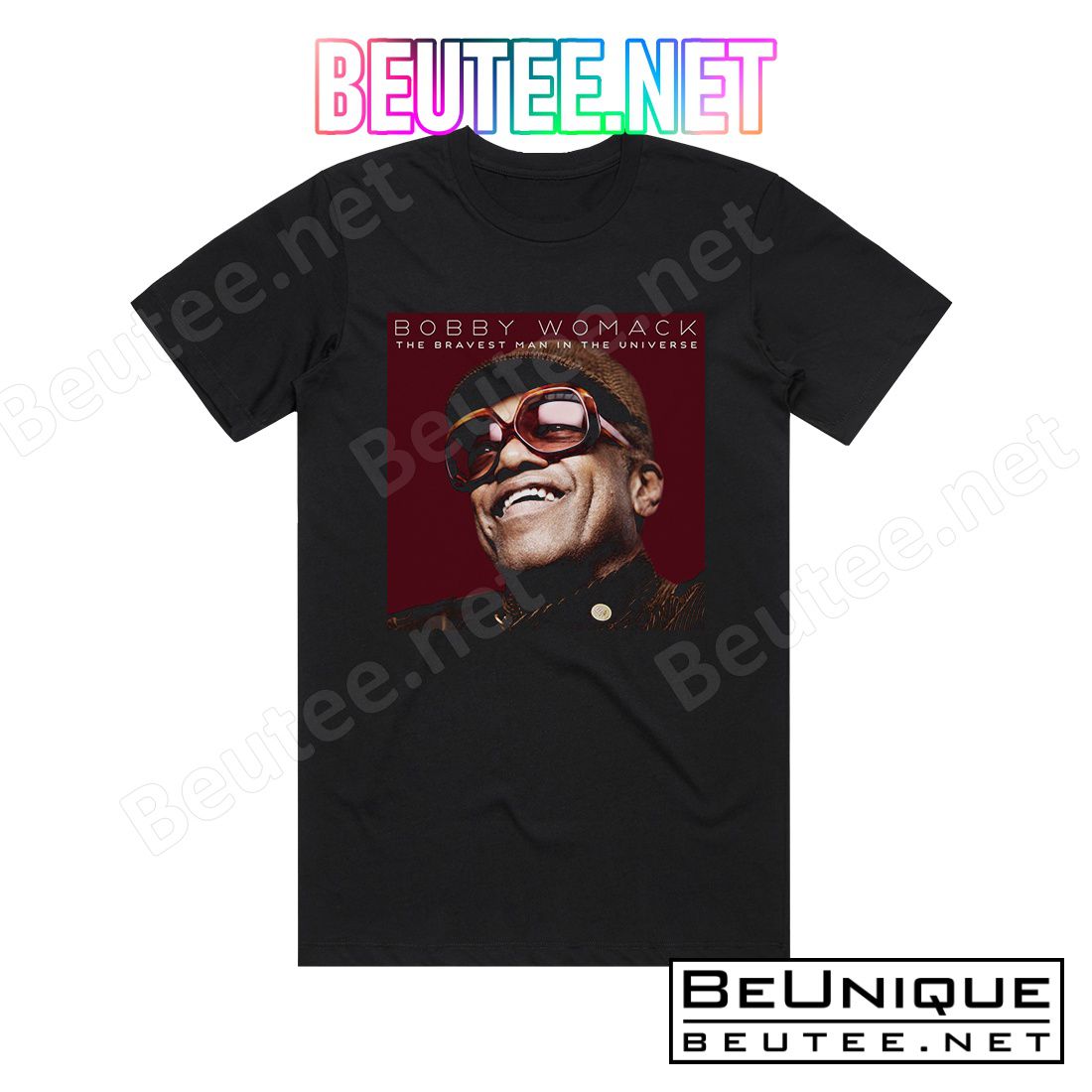 Bobby Womack The Bravest Man In The Universe 1 Album Cover T-Shirt