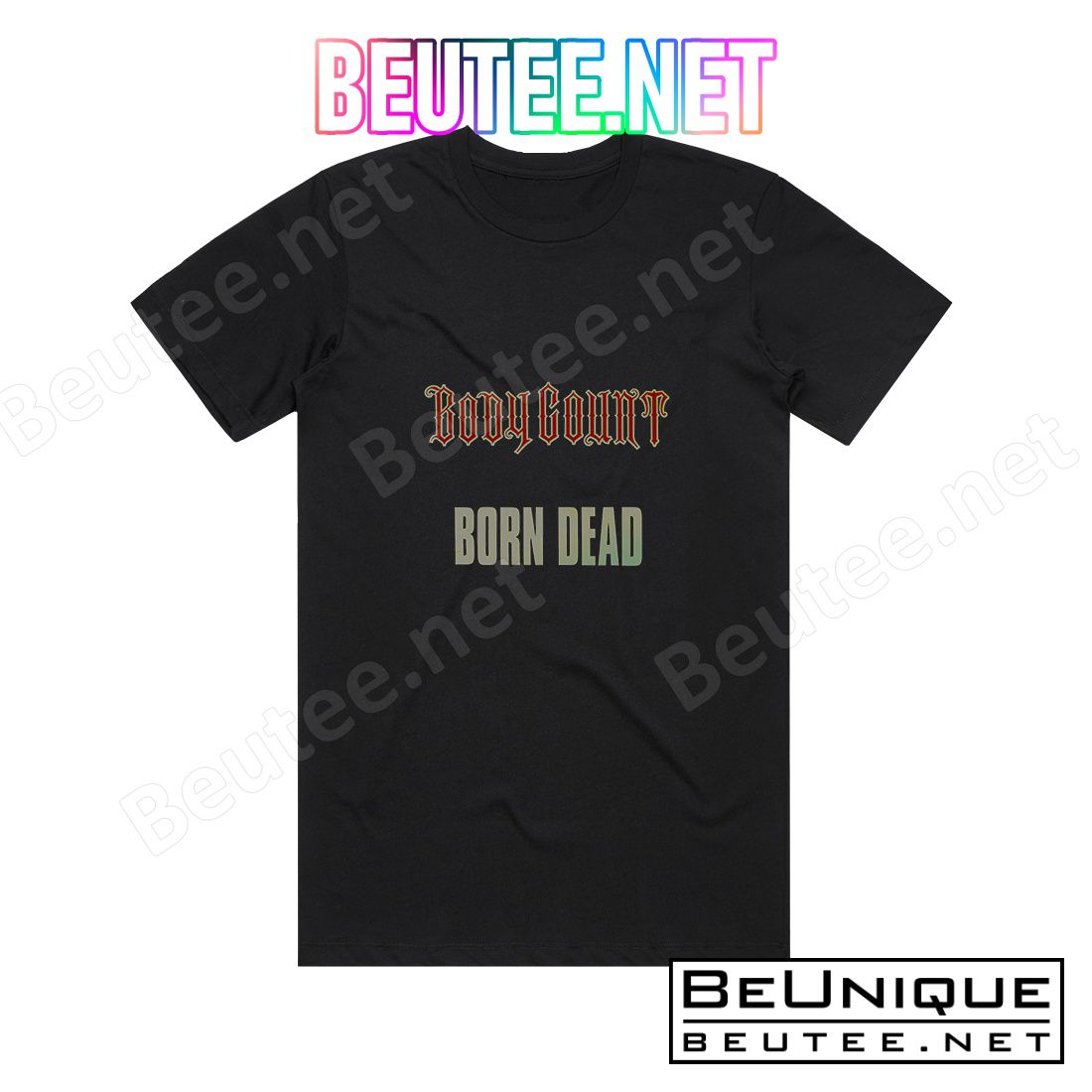 Body Count Born Dead 2 Album Cover T-Shirt