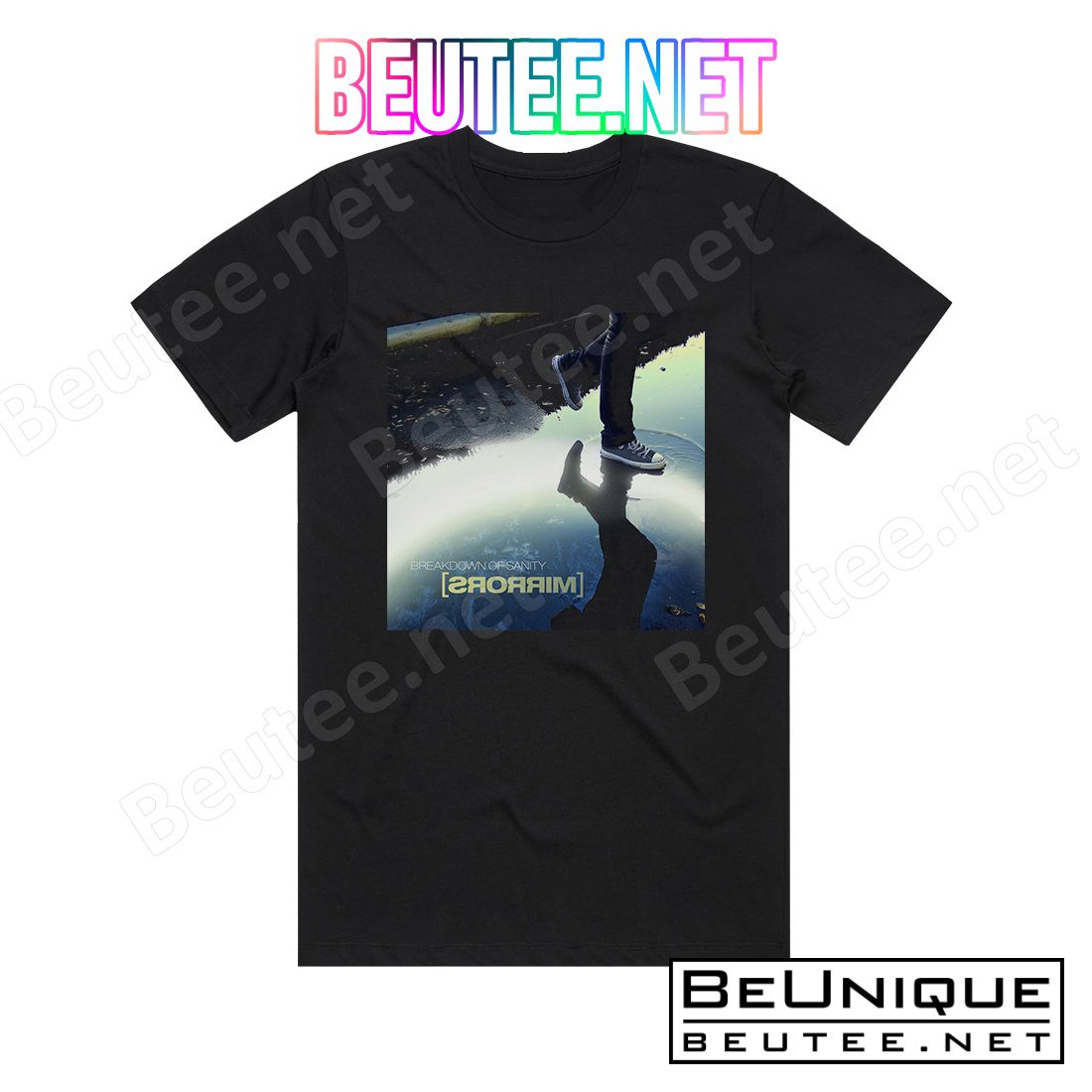 Breakdown of Sanity Mirrors Album Cover T-Shirt