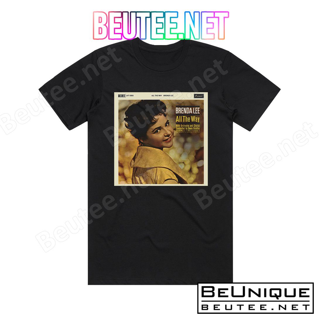 Brenda Lee All The Way Album Cover T-Shirt
