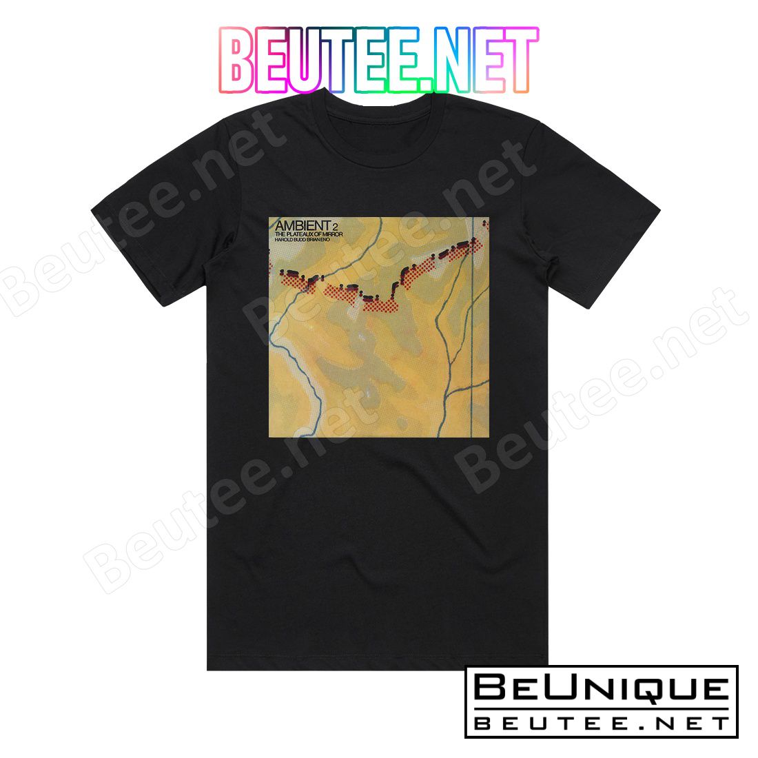Brian Eno Ambient 2 The Plateaux Of Mirror Album Cover T-Shirt