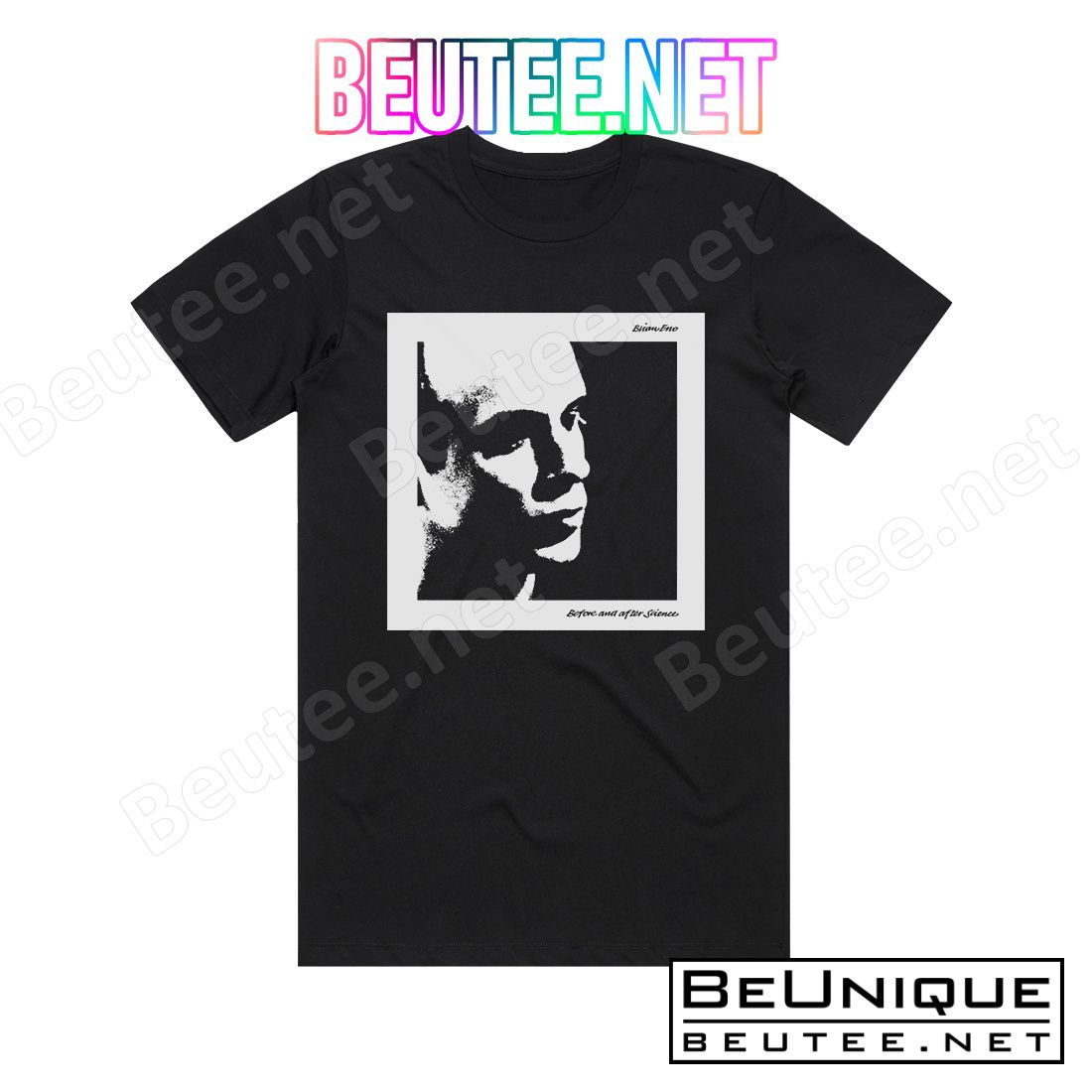 Brian Eno Before And After Science Album Cover T-Shirt
