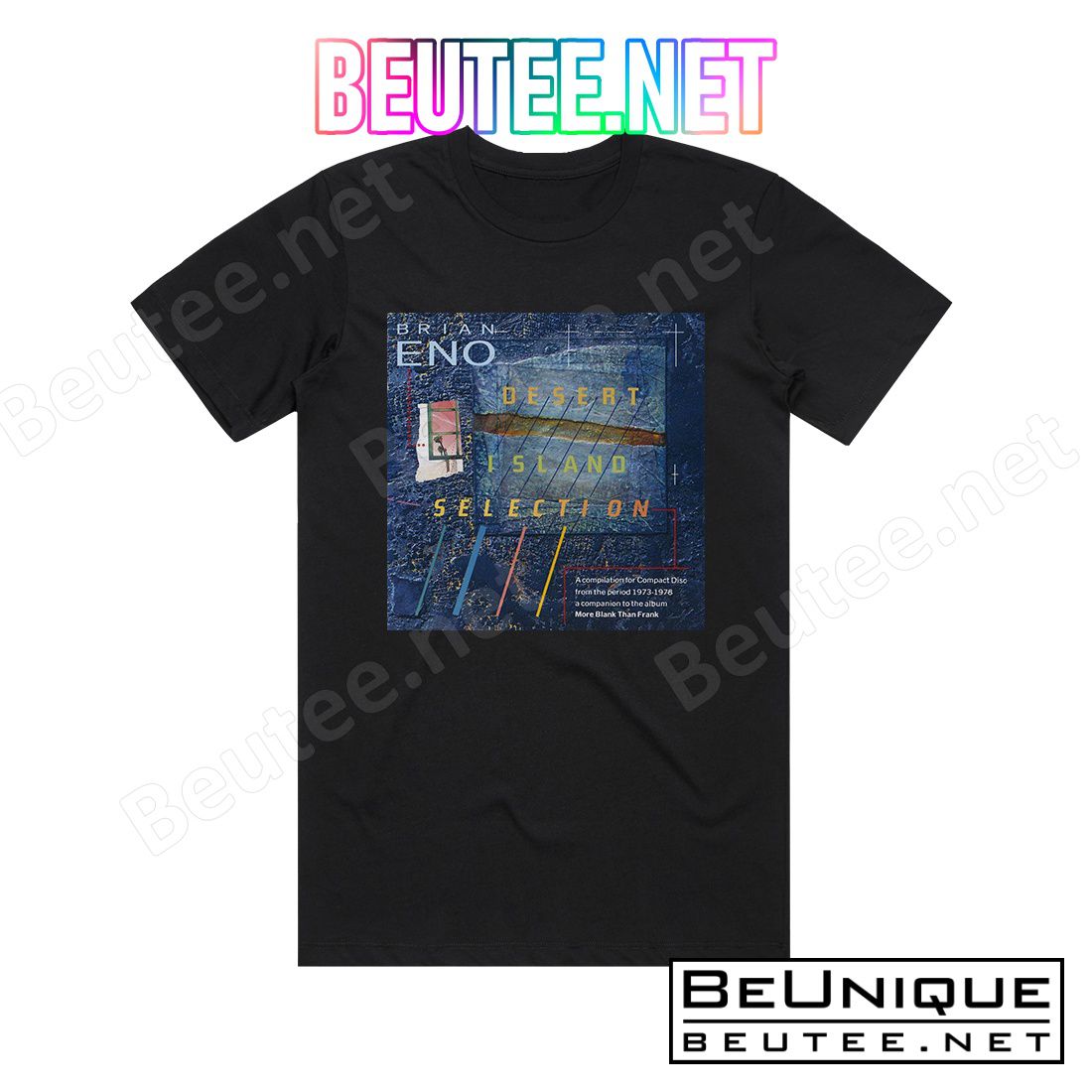 Brian Eno Desert Island Selection Album Cover T-Shirt
