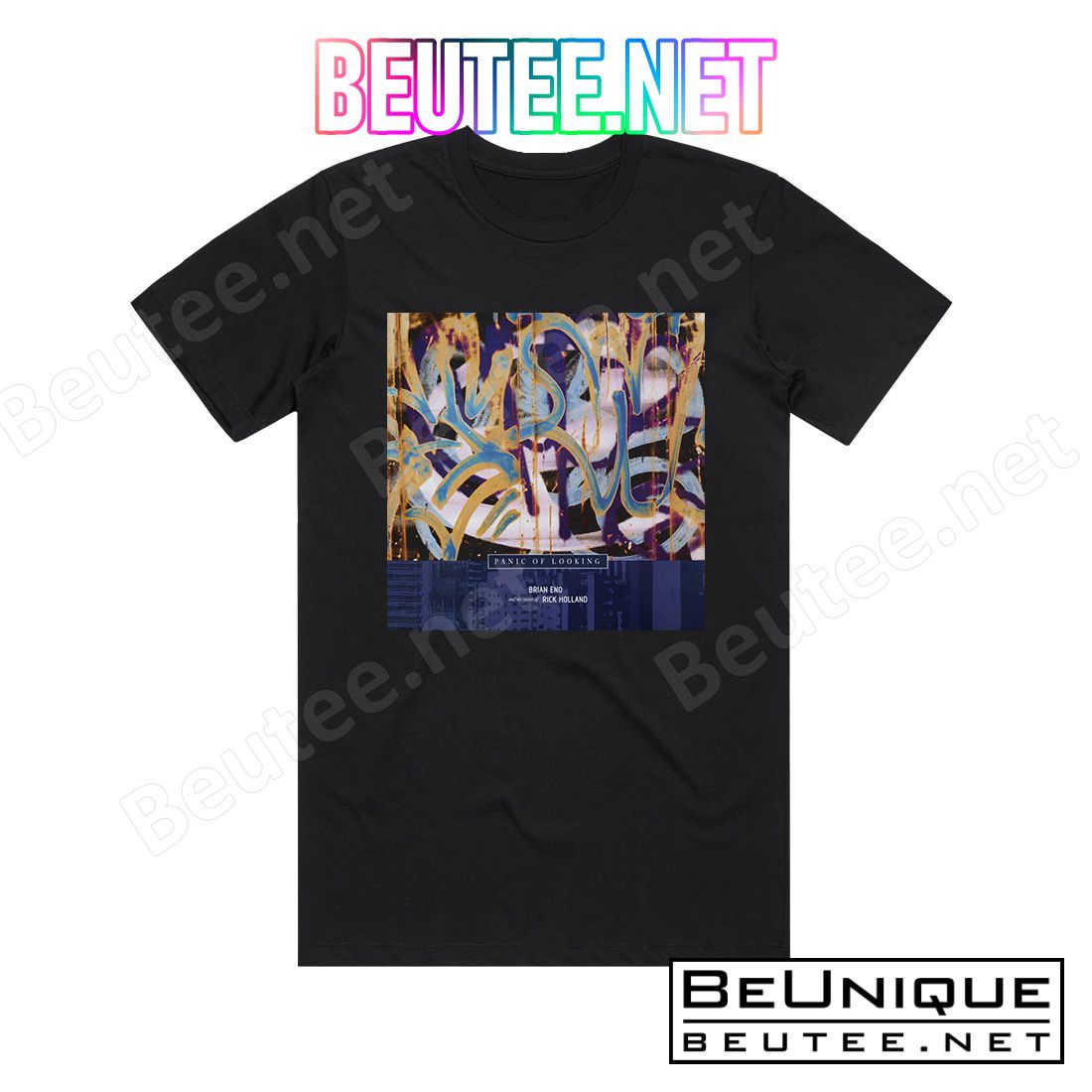 Brian Eno Panic Of Looking Album Cover T-Shirt