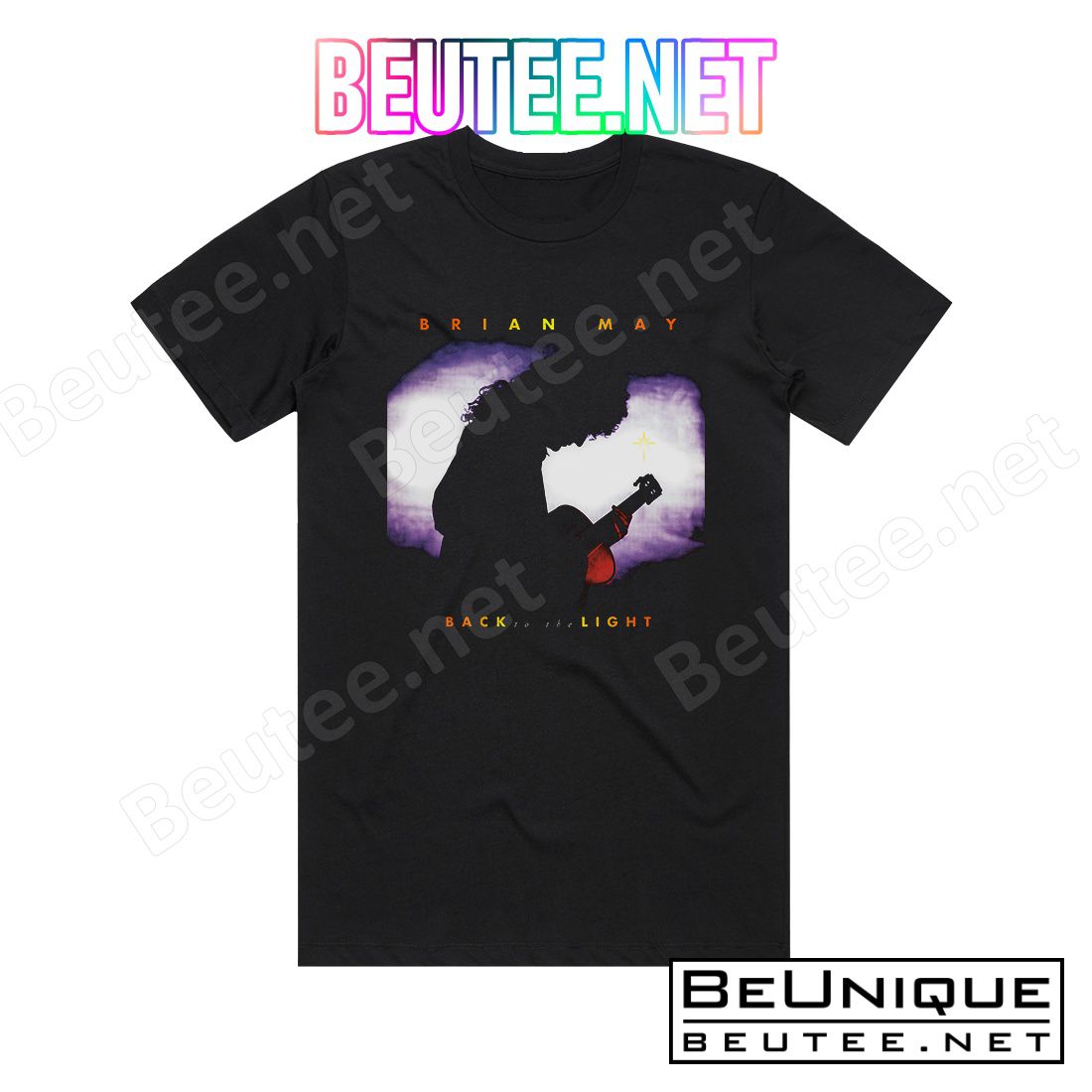 Brian May Back To The Light 2 Album Cover T-Shirt