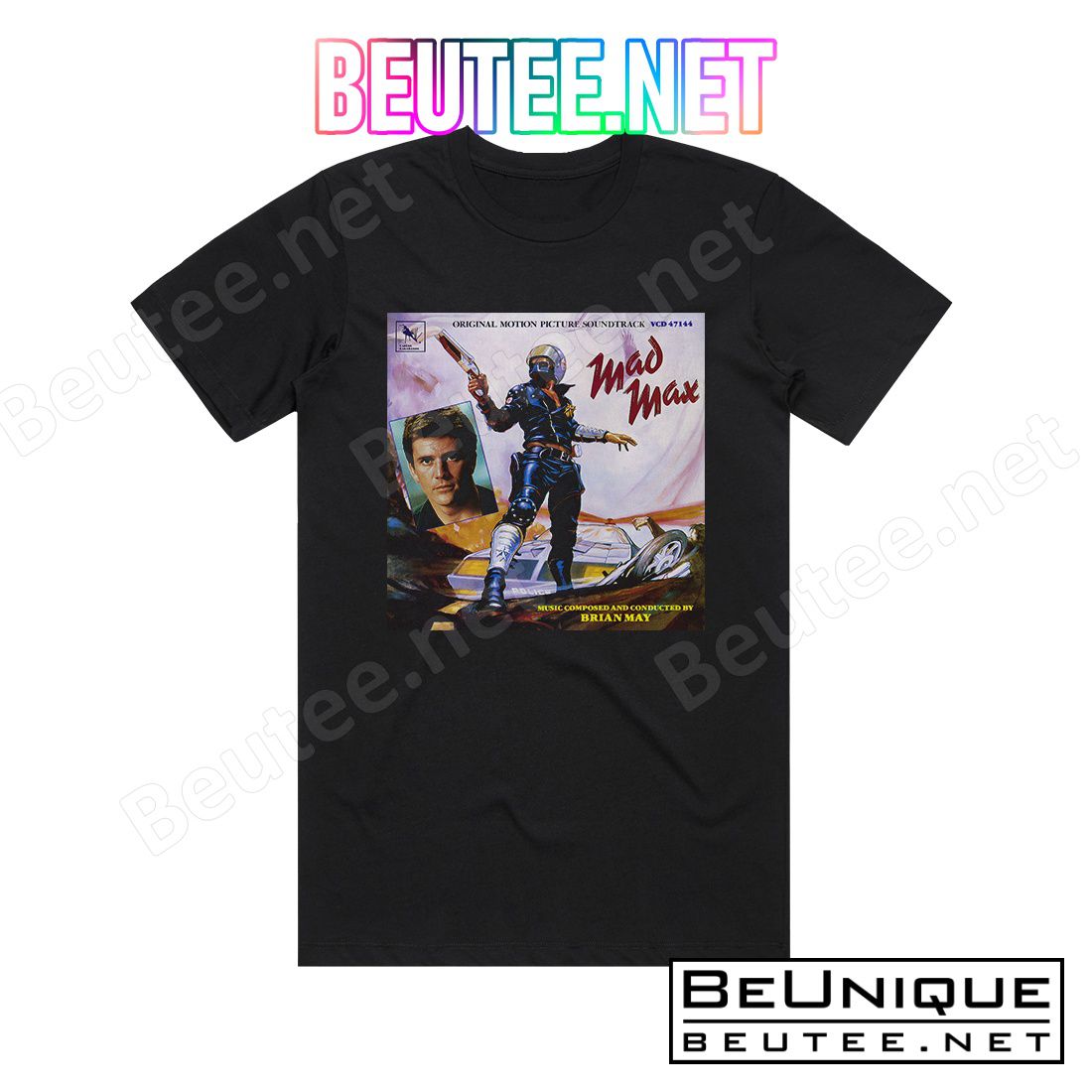 Brian May Mad Max 1 Album Cover T-Shirt