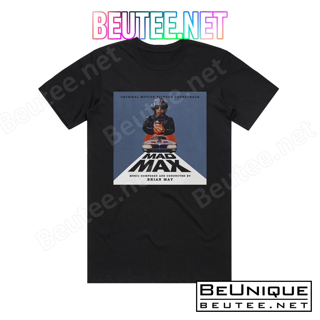 Brian May Mad Max 2 Album Cover T-Shirt