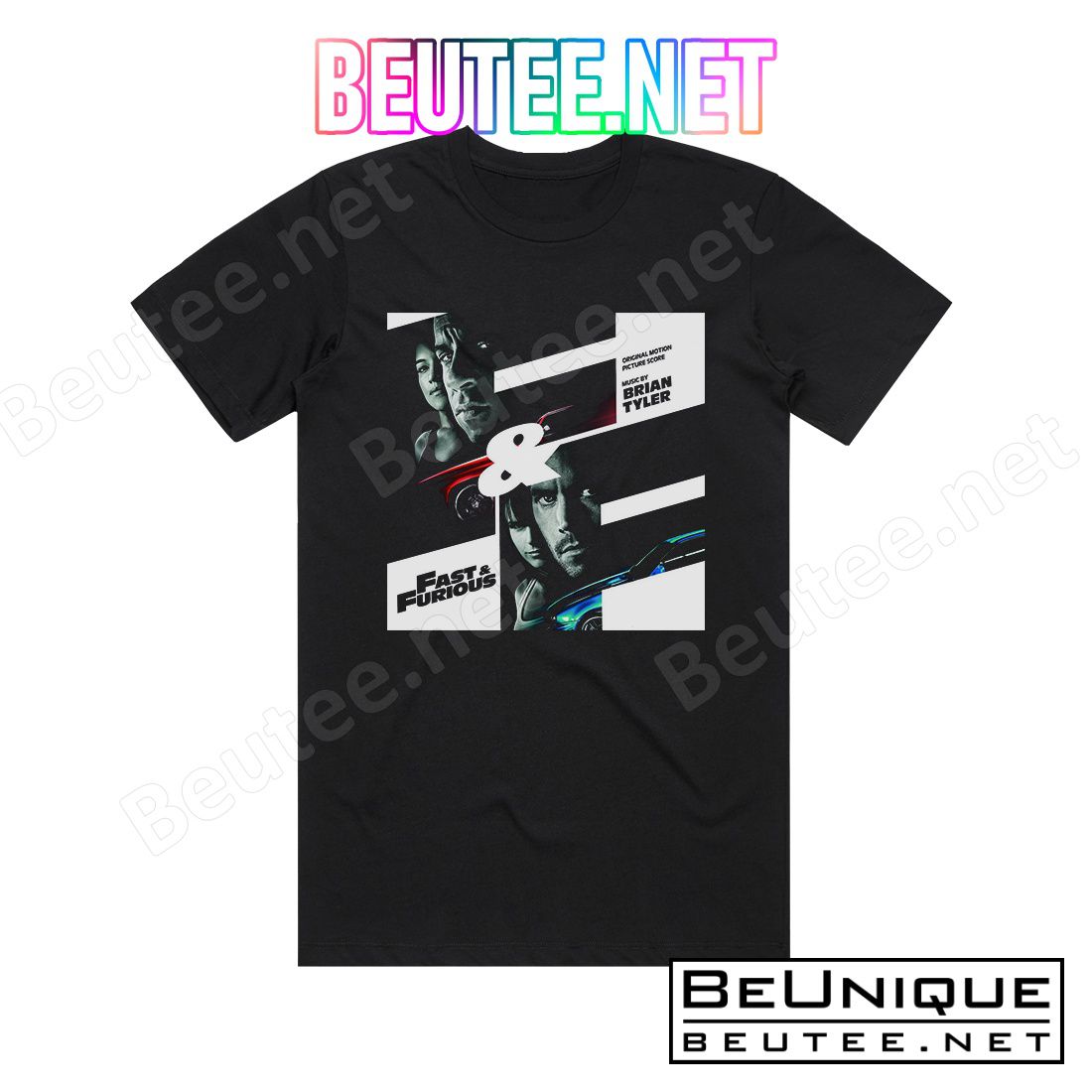 Brian Tyler Fast Furious Album Cover T-Shirt