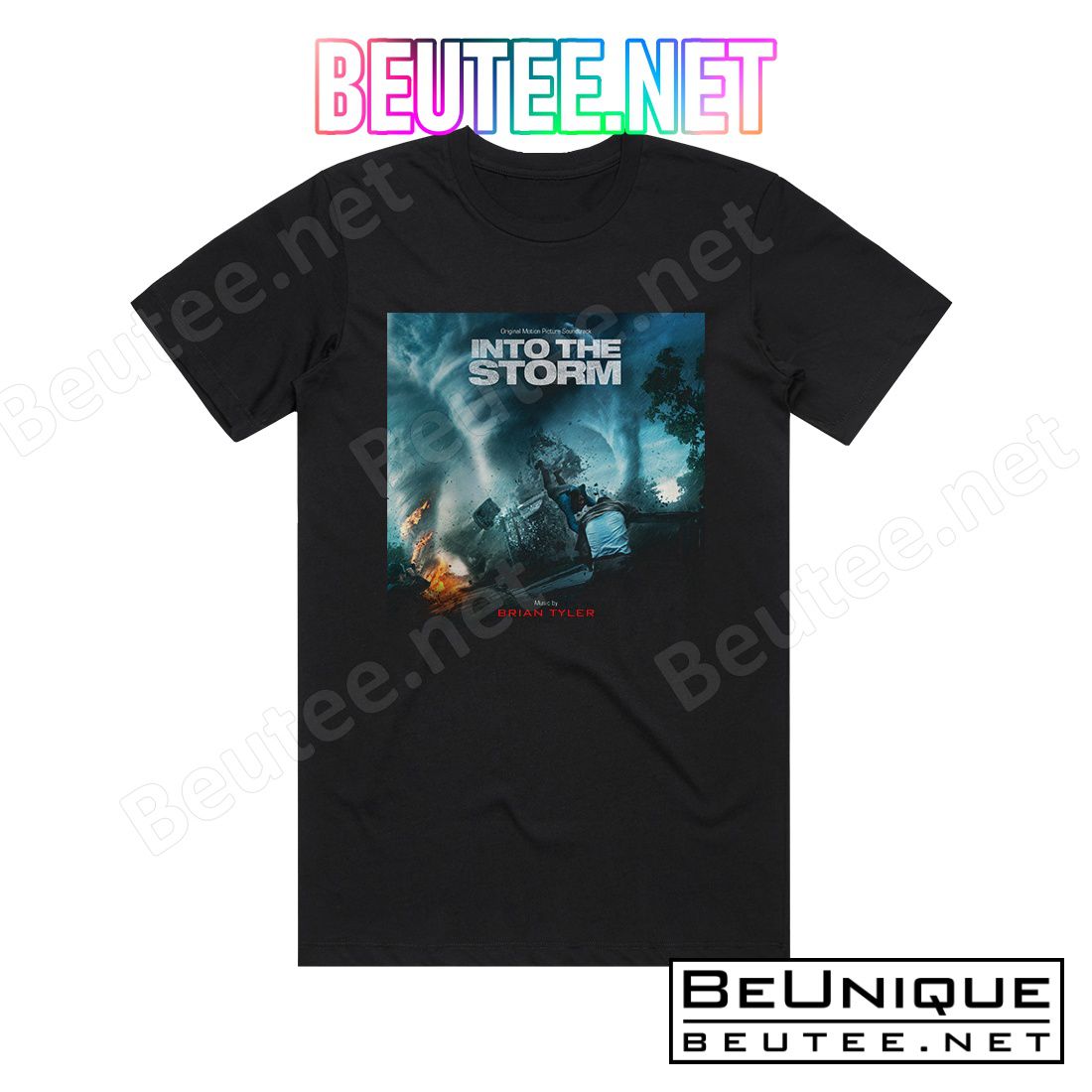 Brian Tyler Into The Storm Album Cover T-Shirt