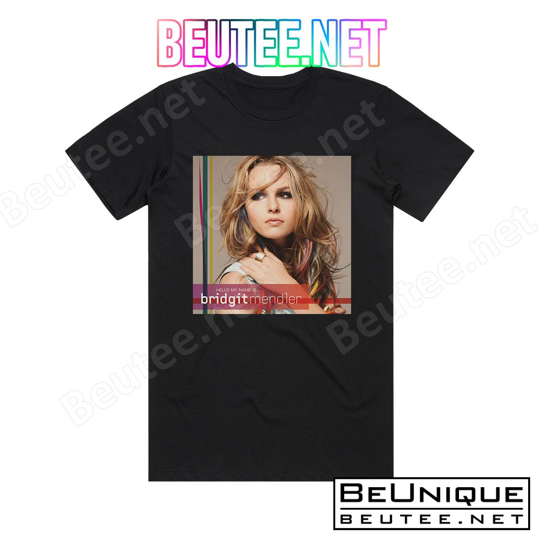 Bridgit Mendler Hello My Name Is Album Cover T-Shirt