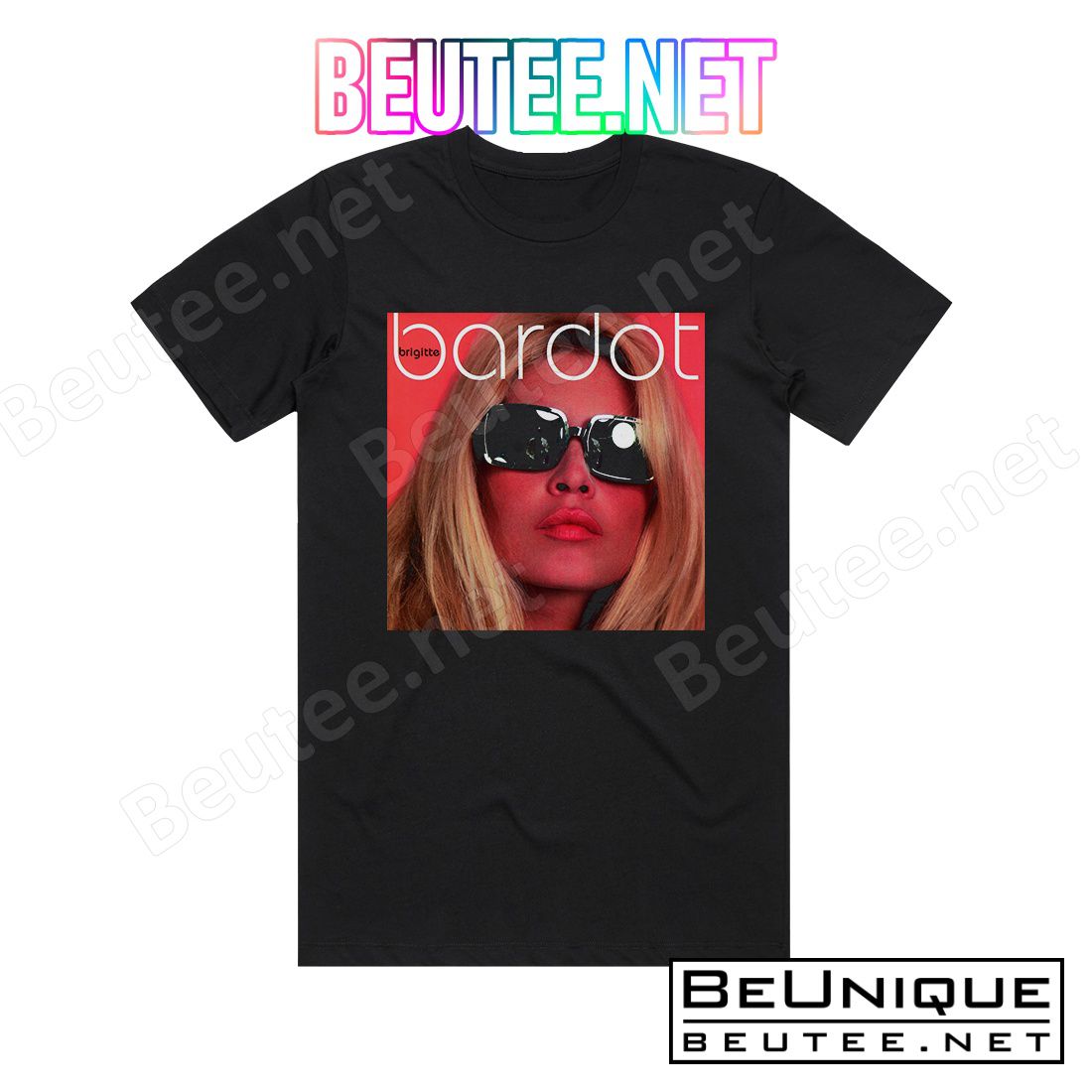Brigitte Bardot Nue Au Soleil Album Cover T-Shirt