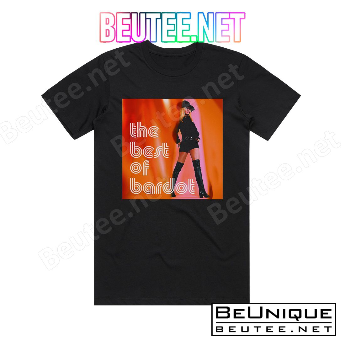 Brigitte Bardot The Best Of Bardot 1 Album Cover T-Shirt