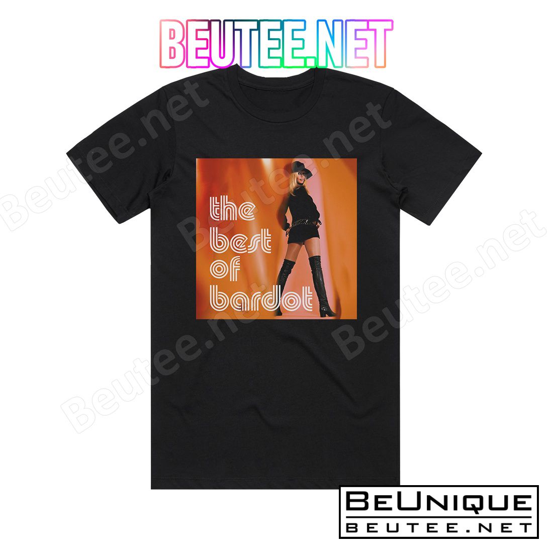 Brigitte Bardot The Best Of Bardot 2 Album Cover T-Shirt