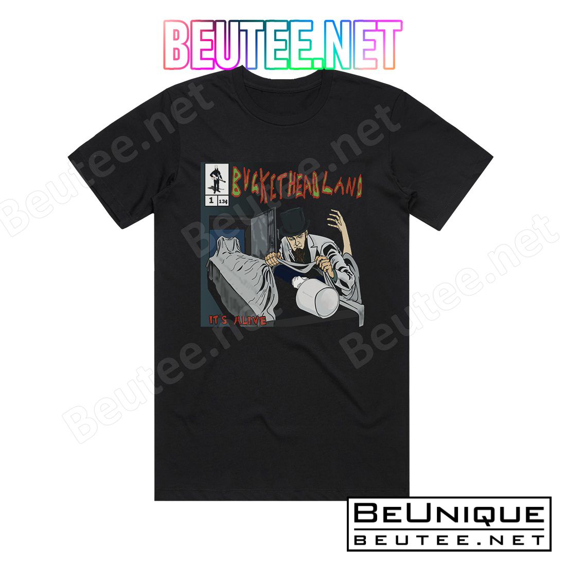 Buckethead It's Alive Album Cover T-Shirt