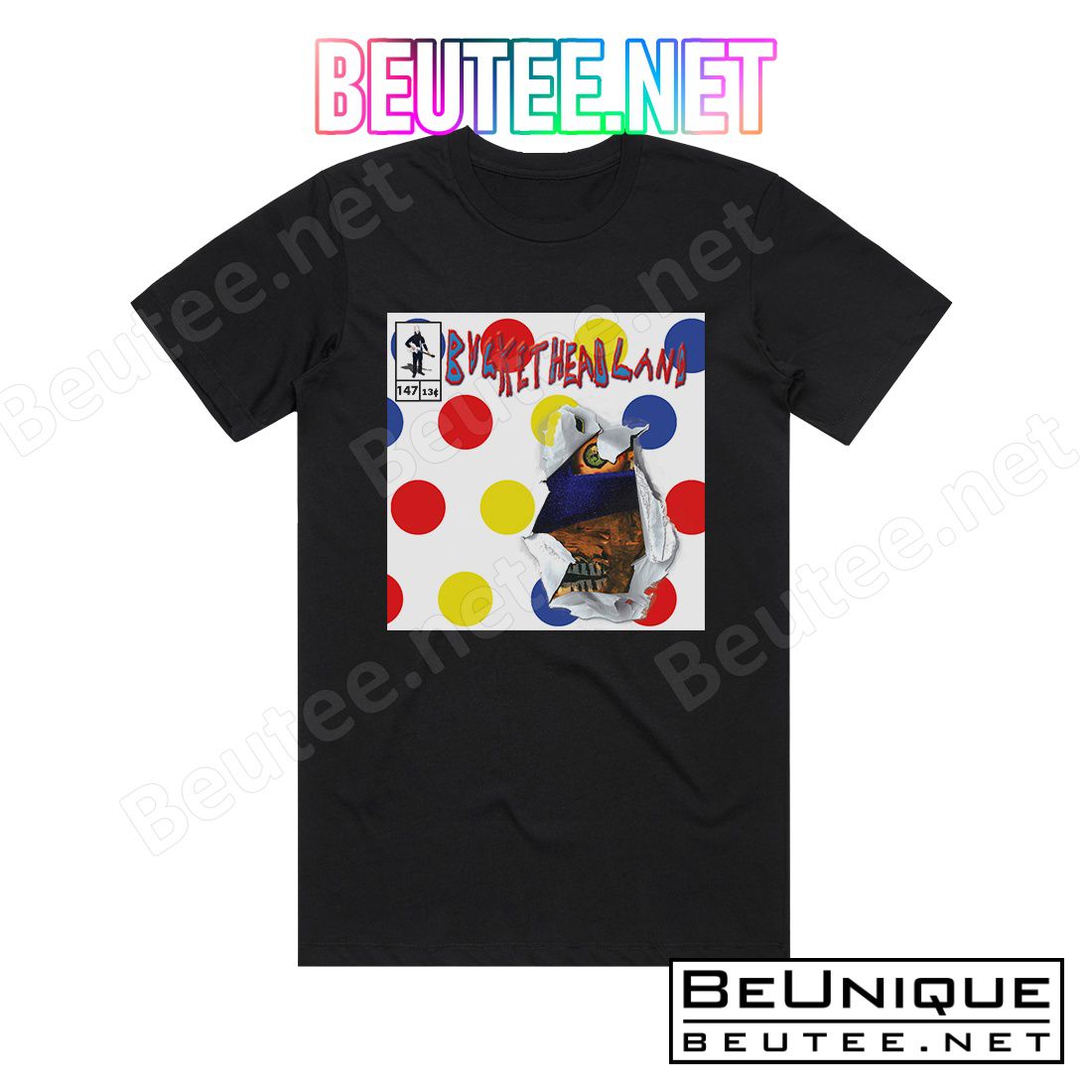 Buckethead Popcorn Shells Album Cover T-Shirt