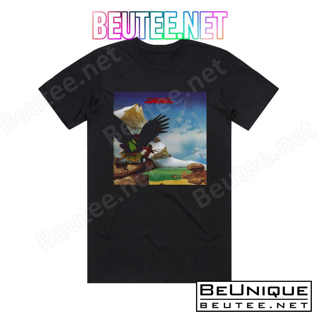 Budgie Never Turn Your Back On A Friend Album Cover T-Shirt