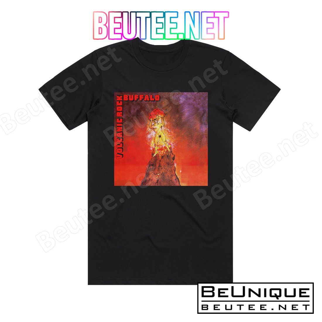 Buffalo Volcanic Rock Album Cover T-Shirt