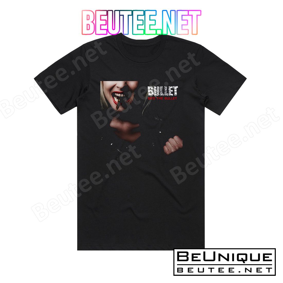 Bullet Bite The Bullet Album Cover T-Shirt