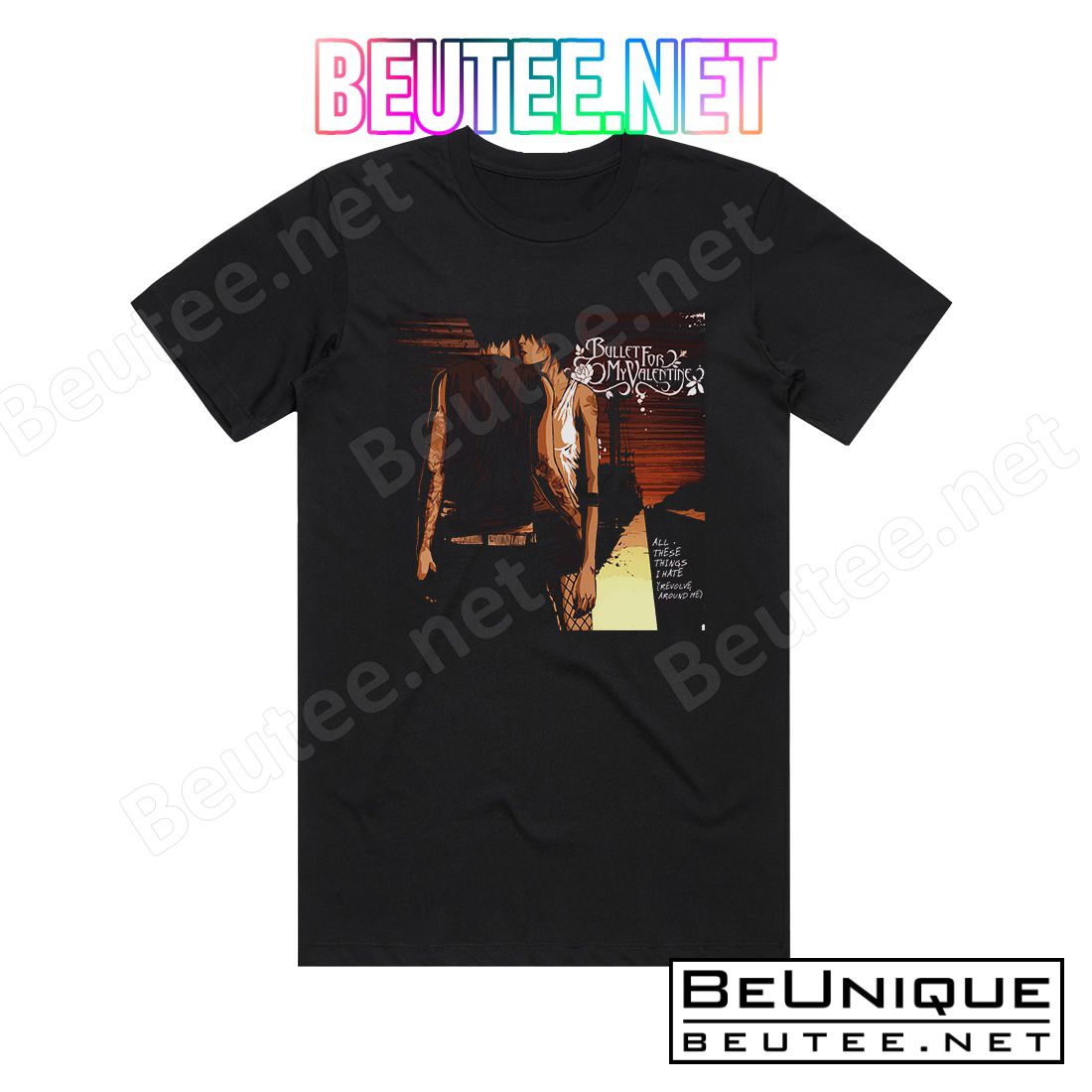 Bullet for My Valentine All These Things I Hate Revolve Around Me 4 Album Cover T-Shirt