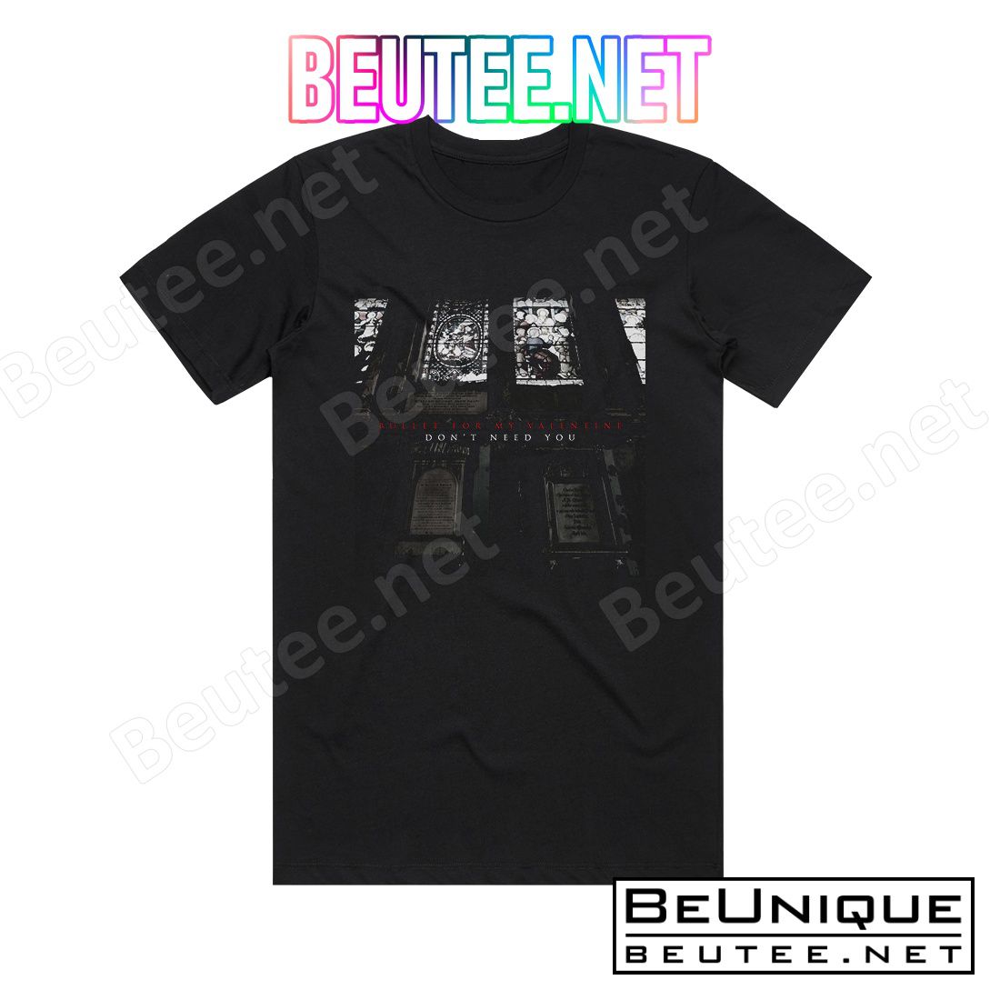 Bullet for My Valentine Don't Need You Album Cover T-Shirt