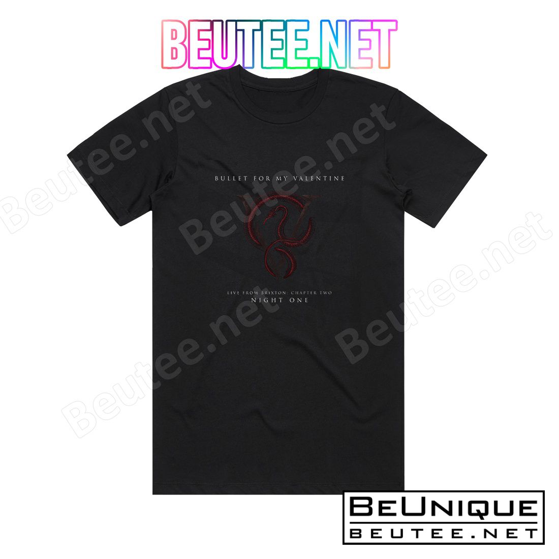 Bullet for My Valentine Live From Brixton Chapter Two 2 Album Cover T-Shirt