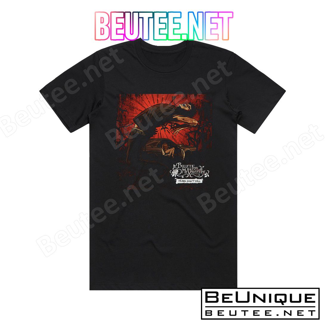 Bullet for My Valentine Tears Dont Fall 2 Album Cover T-Shirt