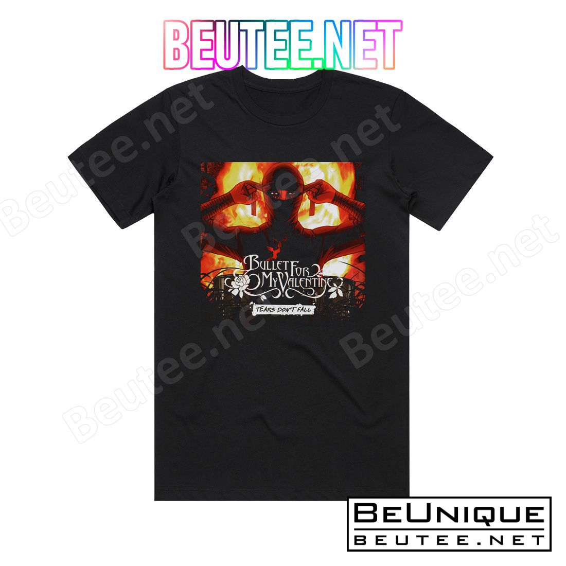 Bullet for My Valentine Tears Dont Fall 3 Album Cover T-Shirt