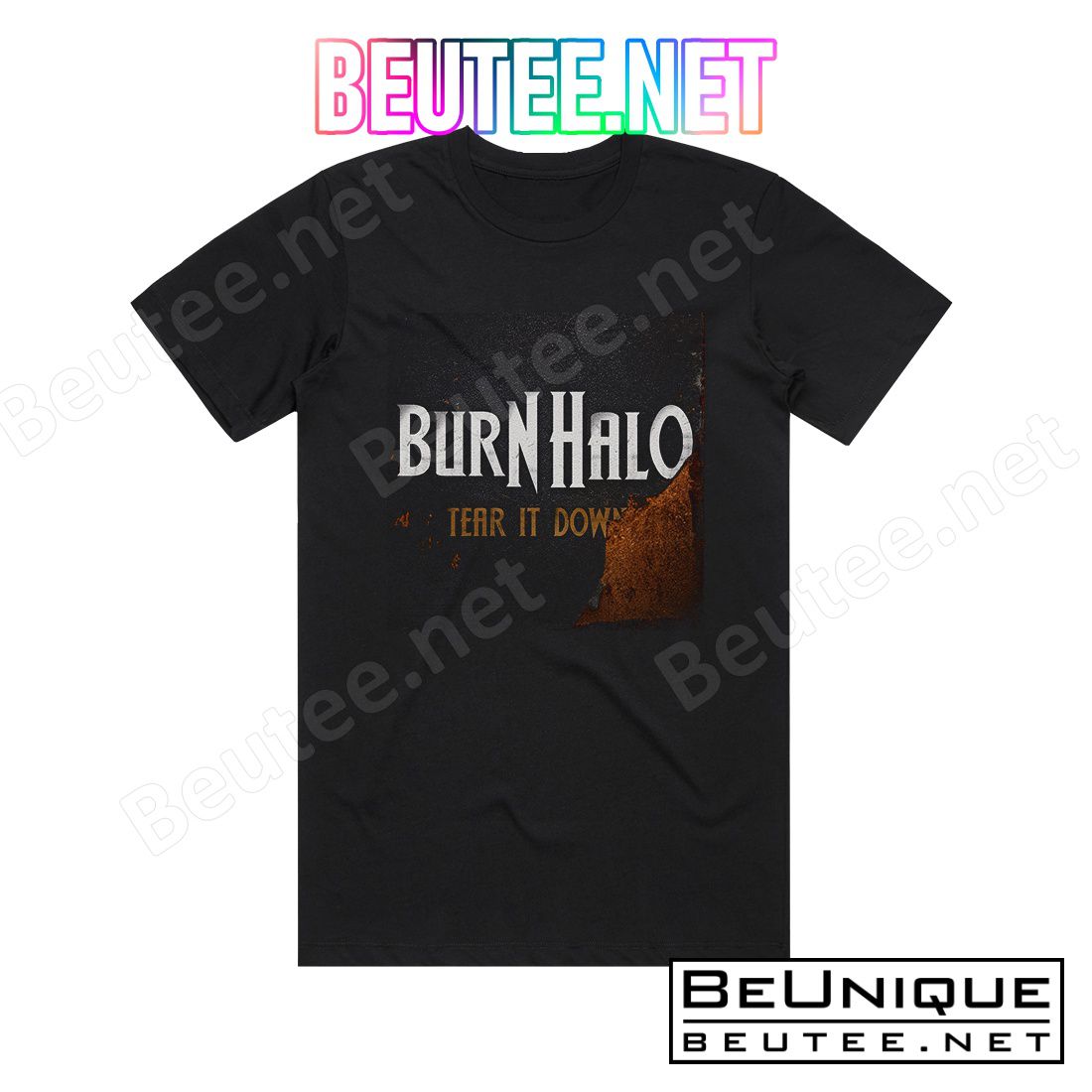 Burn Halo Tear It Down Album Cover T-Shirt