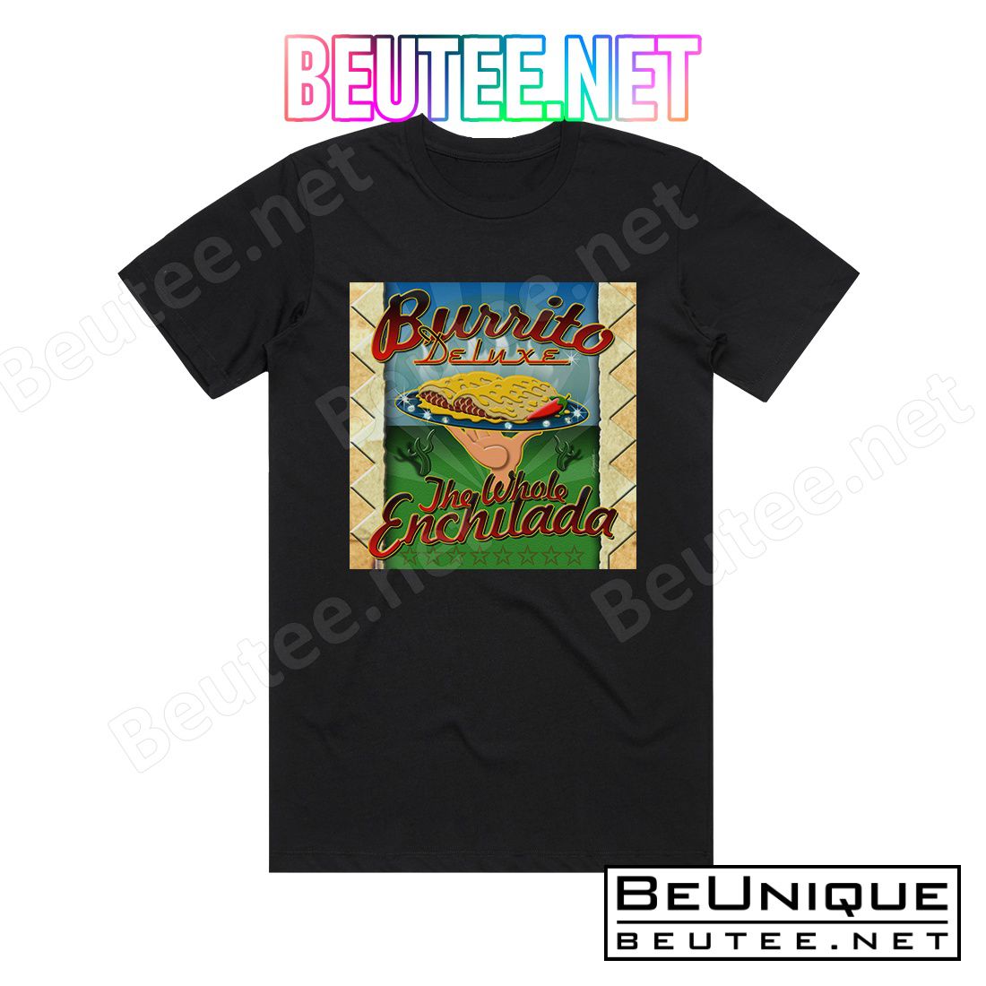 Burrito Deluxe The Whole Enchilada Album Cover T-Shirt
