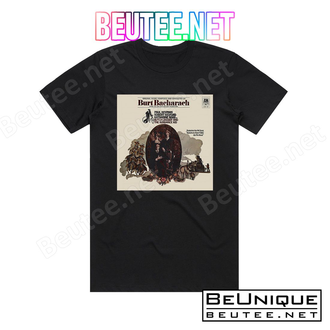 Wonderful Burt Bacharach Butch Cassidy And The Sundance Kid Album Cover T-Shirt, Tank Top, Hoodie