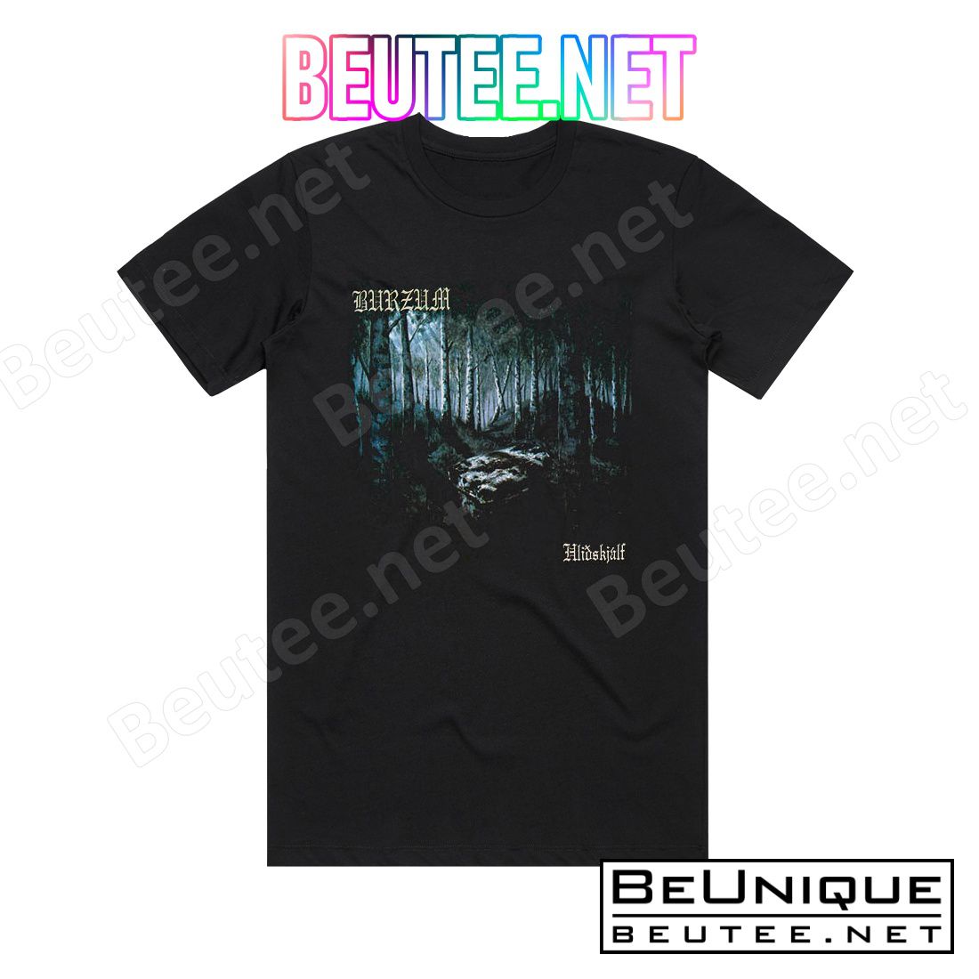 Burzum Hlidskjalf 1 Album Cover T-Shirt