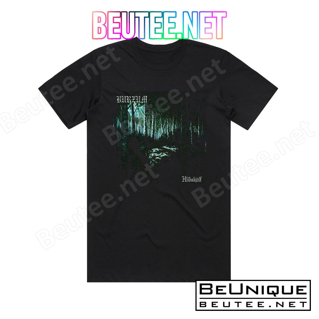 Burzum Hlidskjalf 2 Album Cover T-Shirt