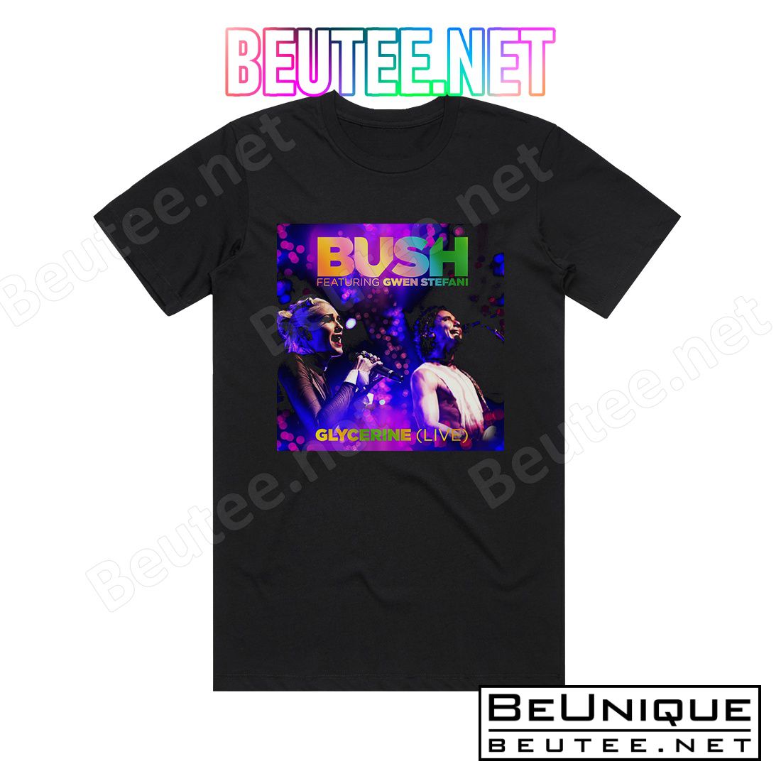 Bush Glycerine Live Album Cover T-Shirt