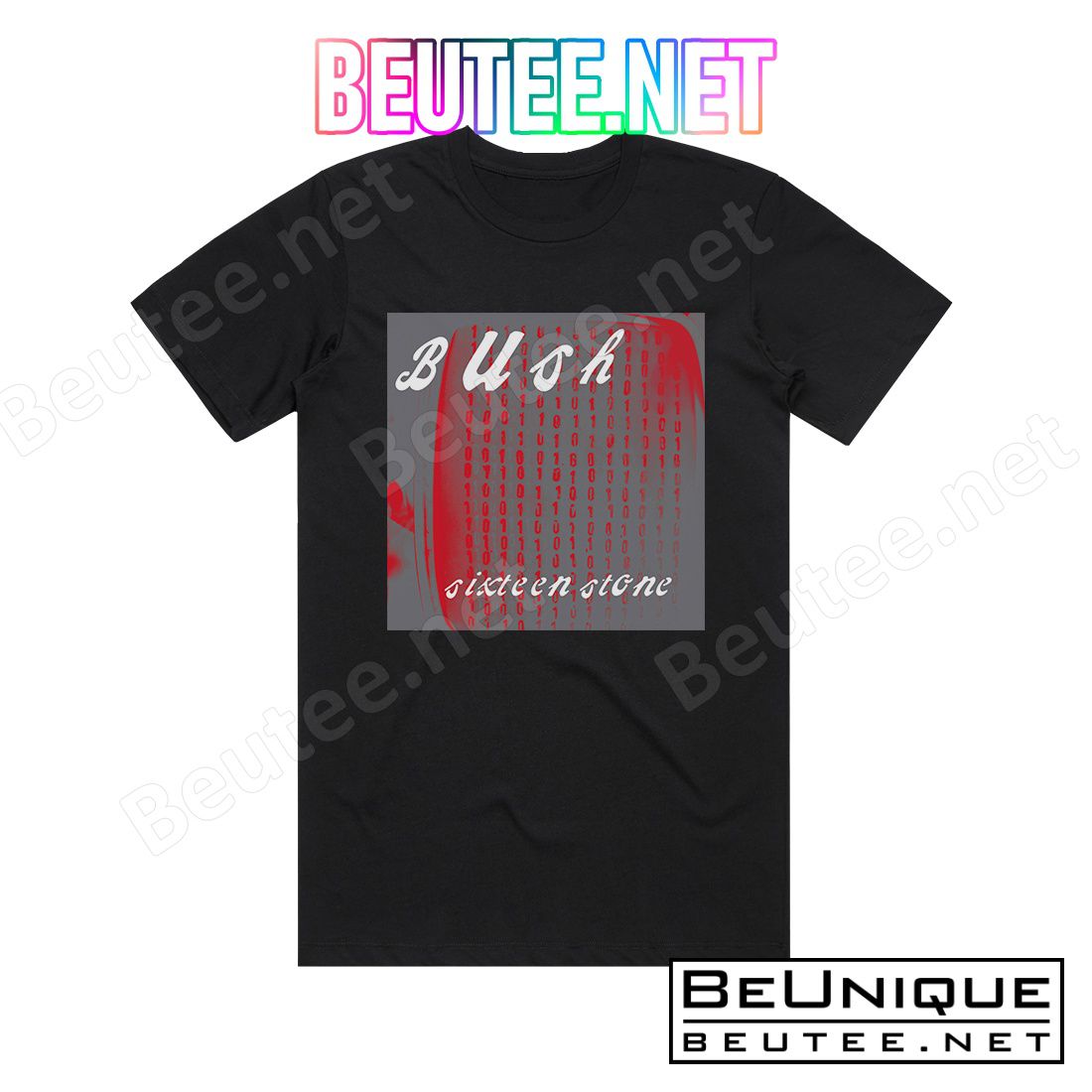 Bush Sixteen Stone Album Cover T-Shirt