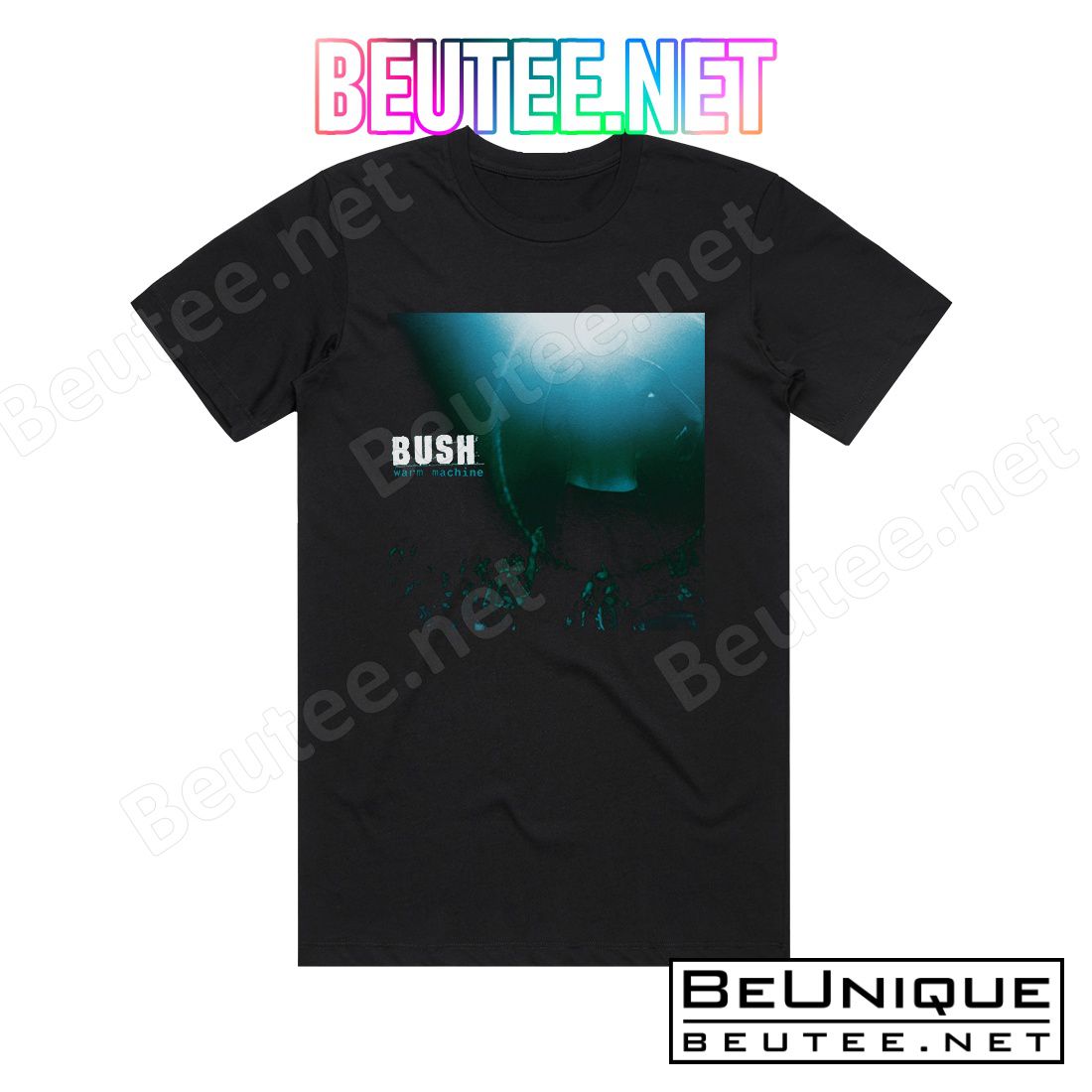 Bush Warm Machine Cds 2 Album Cover T-Shirt