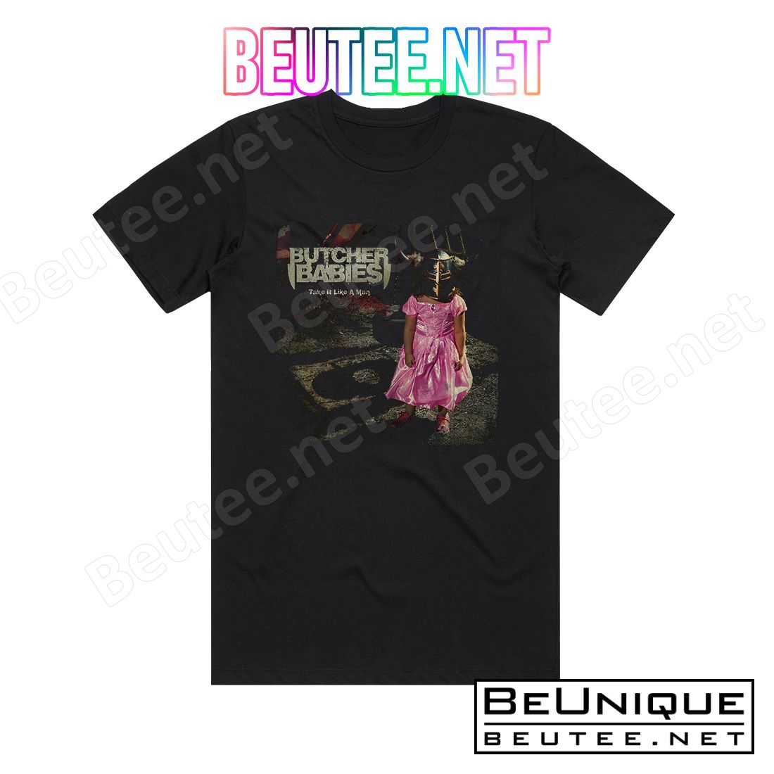 Butcher Babies Take It Like A Man Album Cover T-Shirt