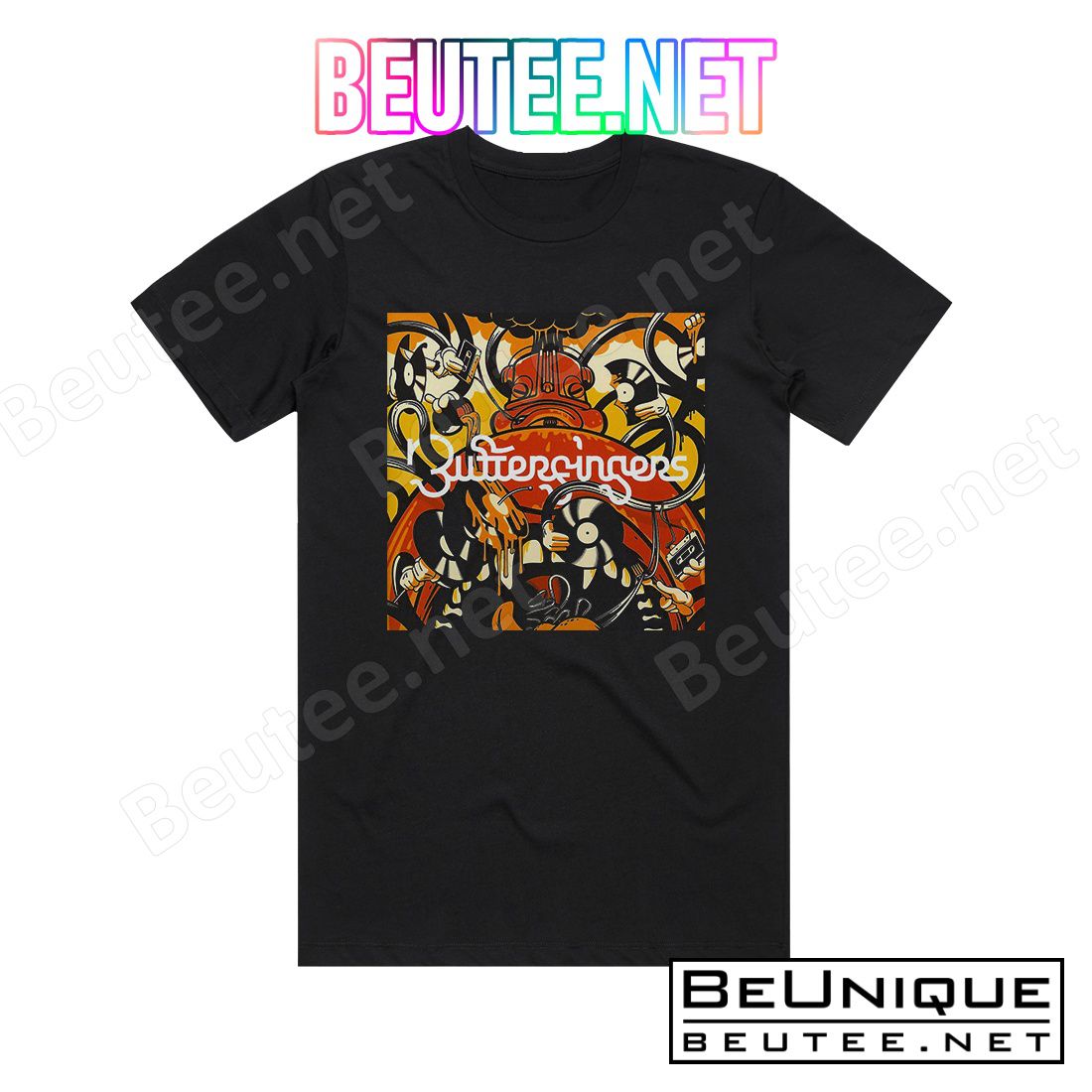 Butterfingers Breakfast At Fatboys Album Cover T-Shirt