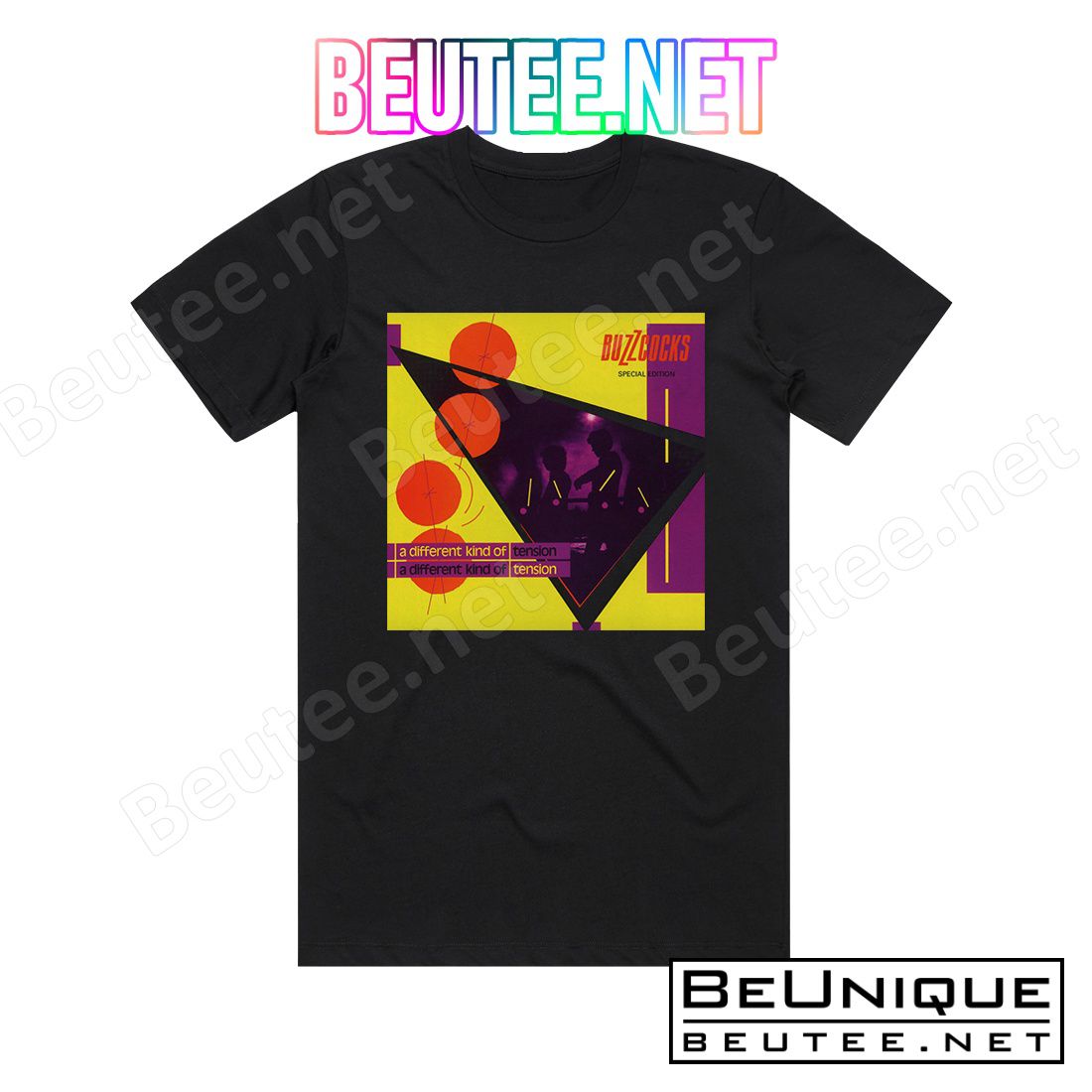 Buzzcocks A Different Kind Of Tension Album Cover T-Shirt