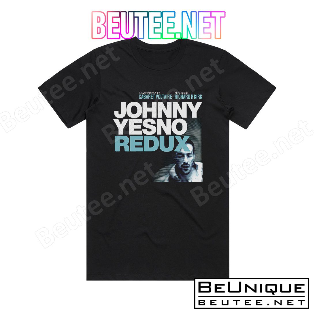 Cabaret Voltaire Johnny Yesno Redux Album Cover T-Shirt