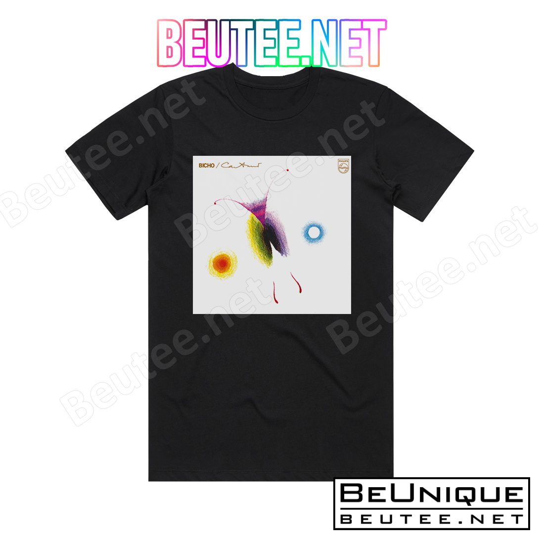 Caetano Veloso Bicho Album Cover T-Shirt