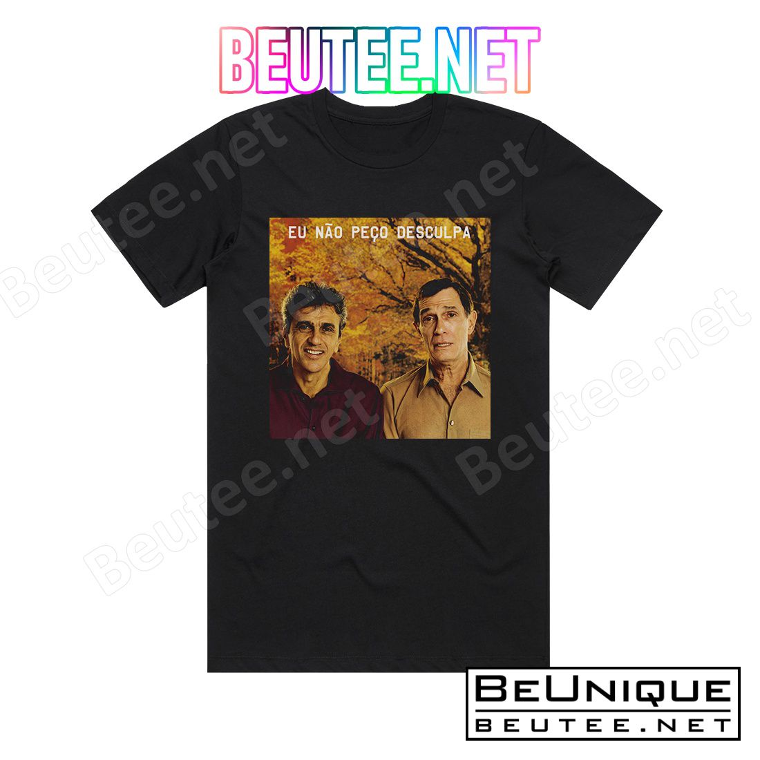 Caetano Veloso Eu Nao Peco Desculpa Album Cover T-Shirt