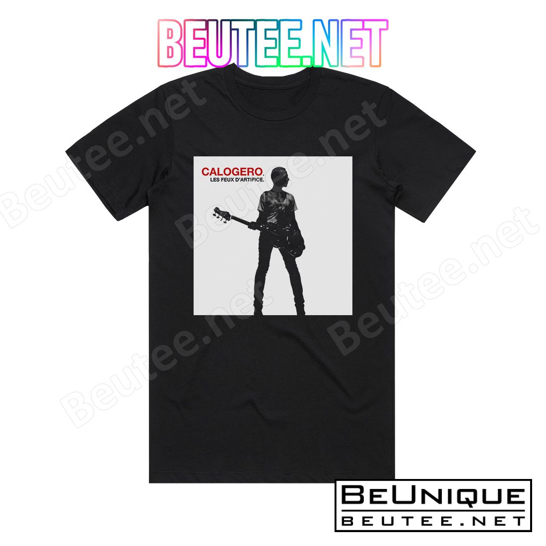 Calogero Les Feux D'artifice Album Cover T-Shirt