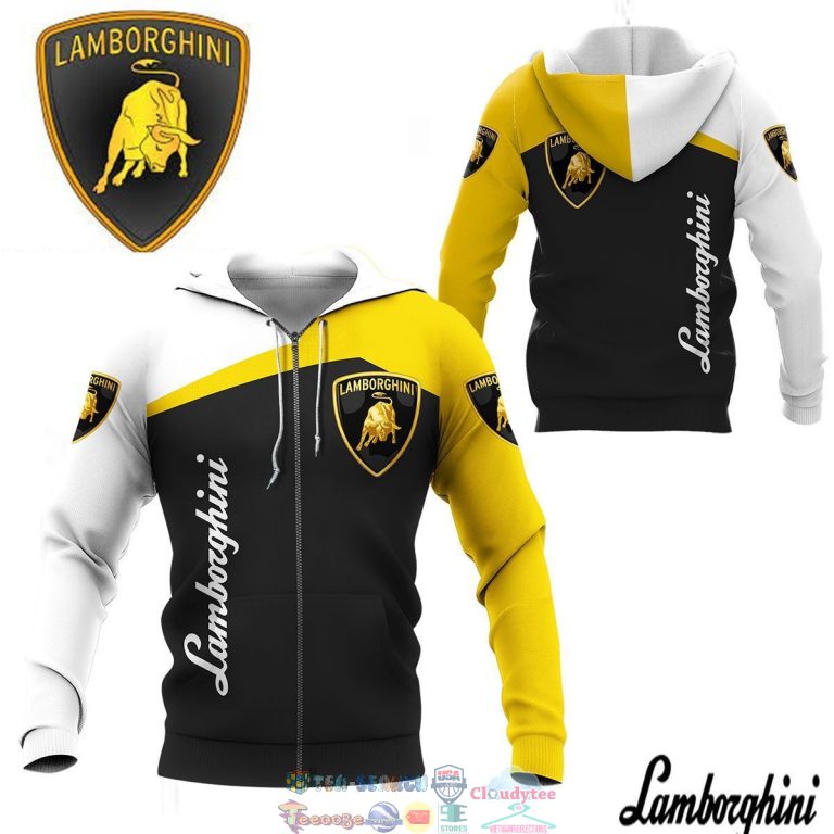 Lamborghini ver 2 3D hoodie and t-shirt